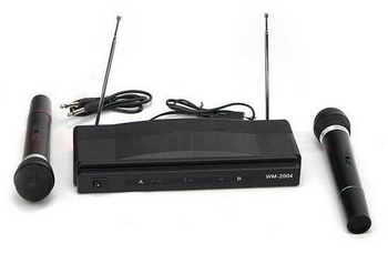 Zestaw karaoke mikrofony