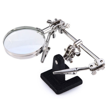 Uchwyt z lupą - trzecia ręka Xj3046