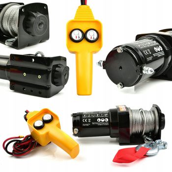 Wciągarka/Wyciągarka Elektryczna 12V