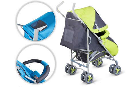 Wózek Spacerowy Lo-Elia Grey            