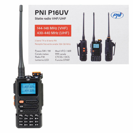 Przenośna stacja radiowa  VHF/UHF PNI