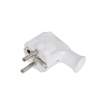 Wtyczka Kątowa Biała Urz3004