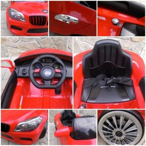 Autko na akumulator VXBBH5188 czerwony 