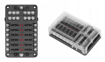 Skrzynka bezpieczników FB-12 z szyną