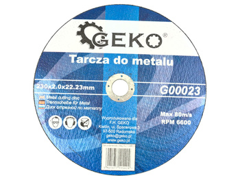 Tarcza do metalu 230x2,0  00023