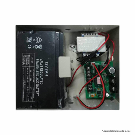 Zasilacz do kamer CCTV ST5B 12V 5A back 