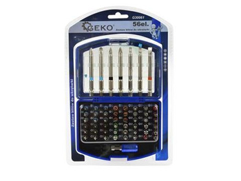Zestaw Bitów Do Wkrętarki 56 elementów