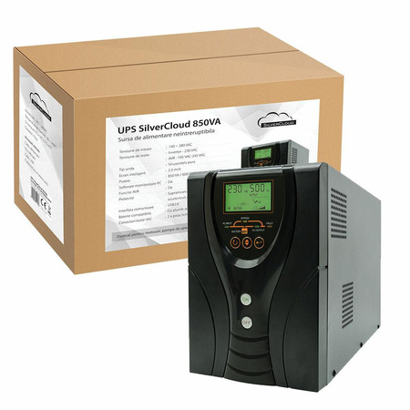UPS SilverCloud 850Va z ekranem LCD