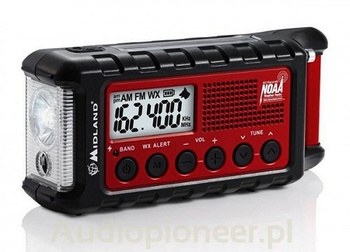 Radio turystyczne ER300 AM/FM dynamo