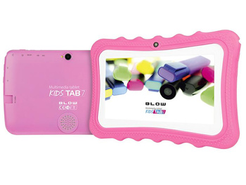 Tablet Blow Kidstab7 Quad Różowy+ Etui