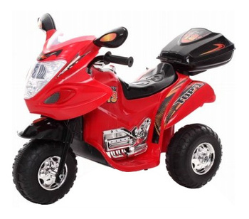 Motorek Motor 3 Kołowy Hl-238 Czerwony