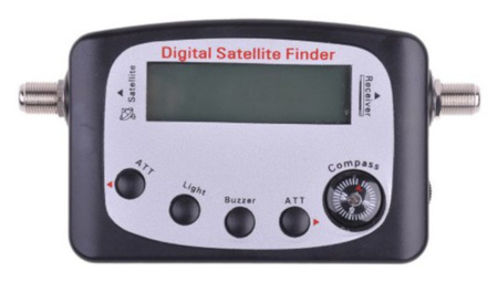 Miernik Sat-Finder Z Wyświetlaczem I Kom