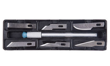 Nożyk Skalpel+ Ostrza 6Szt Ag607A