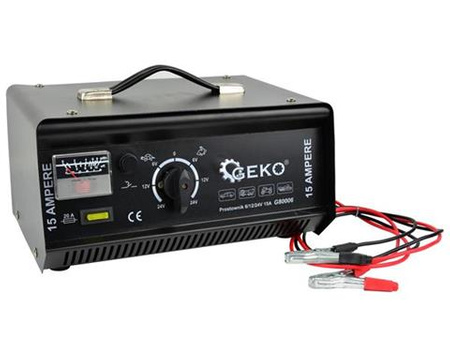 Prostownik samochodowy 6/12/24V 15A