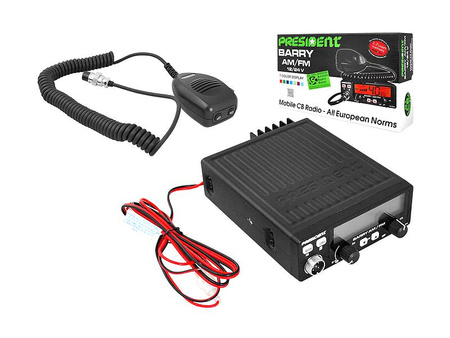 Radio cb President Barry Asc12/24V Am/Fm