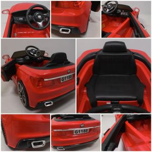 Autko na akumulator VXG1188 czerwone