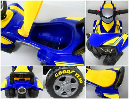 Dziecięcy jeździk chodzik quad GoodYear