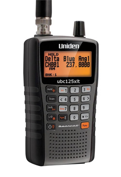 Odbiornik Uniden Ubc125 Skaner+Ładowarka