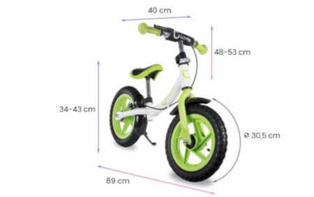 Rower Biegowy Loe-Ben Lime