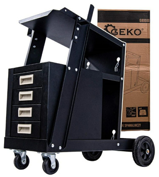Mobilny wózek spawalniczy 4-szufladowy