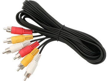 Przyłącze 3Xrca 3Xrca 1,8M/43141