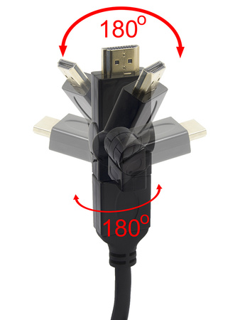 Kabel Hdmi Obrotowy Esperanza 3M Eb197