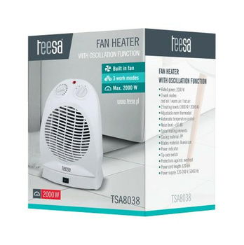 TSA8038 Termowentylator farelka TEESA