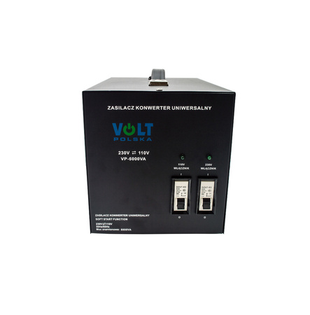 Konwerter Napięcia 230V <--> 110V 5000Va