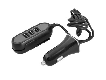 Ładowarka Samochodowa Usb 3 x usb, 5.8A