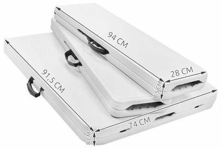 Stół ogrodowy składany 180cm + 2 ławki