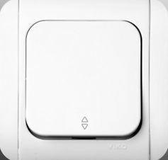 Przełącznik Biały W Ramce 91506304