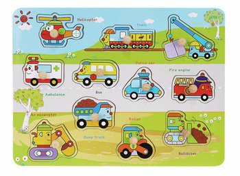 Układanka drewniana - klocki 9359