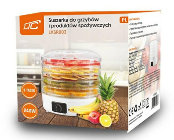 Suszarka do grzybów, warzyw, owoców,