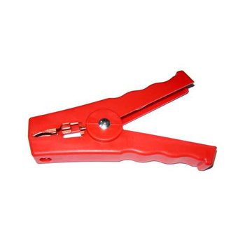 Złącze Krokodyl Duży Czerwony Izol. 100A