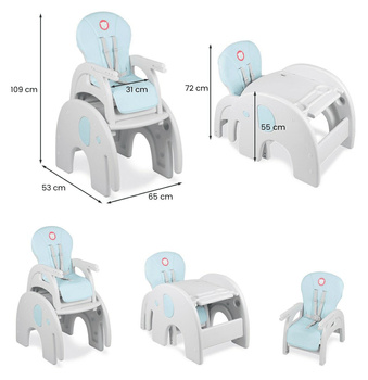 Krzesełko Lionelo-Eli Blue