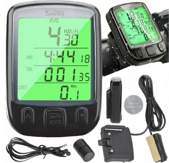 Licznik Rowerowy z LCD Wodoodporny M197