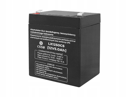 Akumulator Żelowy 12V 5Ah