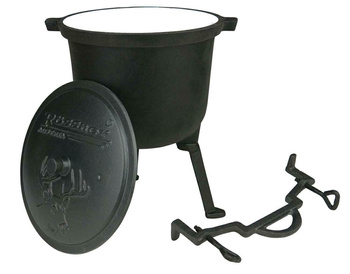 Kociołek Żeliwny Emaliowany 16L