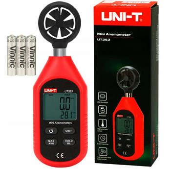 Miernik - wiatromierz z funkcją pomiaru