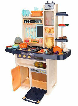 Kuchnia zabawkowa 93cm granat + para 