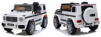 Samochodzik Autko Mercedes G63 biały