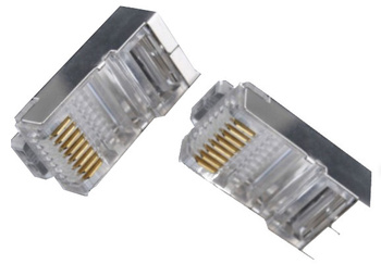 Wtyk Telefoniczny 8P8C W Osłonie Metal