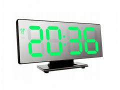 Zegar cyfrowy Led Lustro Termometr Budzi