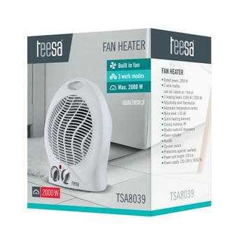 TSA8039 Termowentylator farelka TEESA