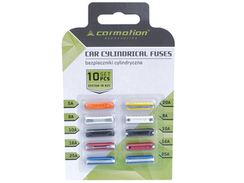 Bezpieczniki Cylindryczne z tworzywa 10s