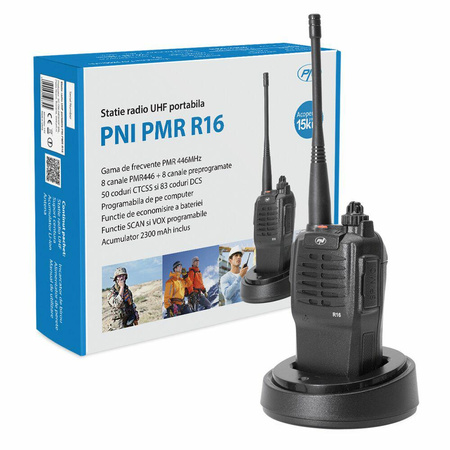 Stacja radiowa UHF PNI PMR R16  1szt