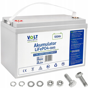 Akumulator LiFePO4 12,8V 100 Ah (100A)