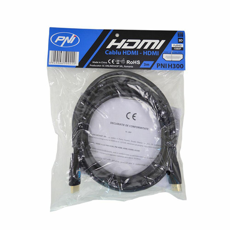 Kabel Hdmi Pni H300 1.4, 3 m