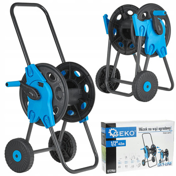 Wózek na wąż ogrodowy 1/2"=45m SKY-LINE