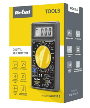 Miernik uniwersalny REBEL RB838 v.2